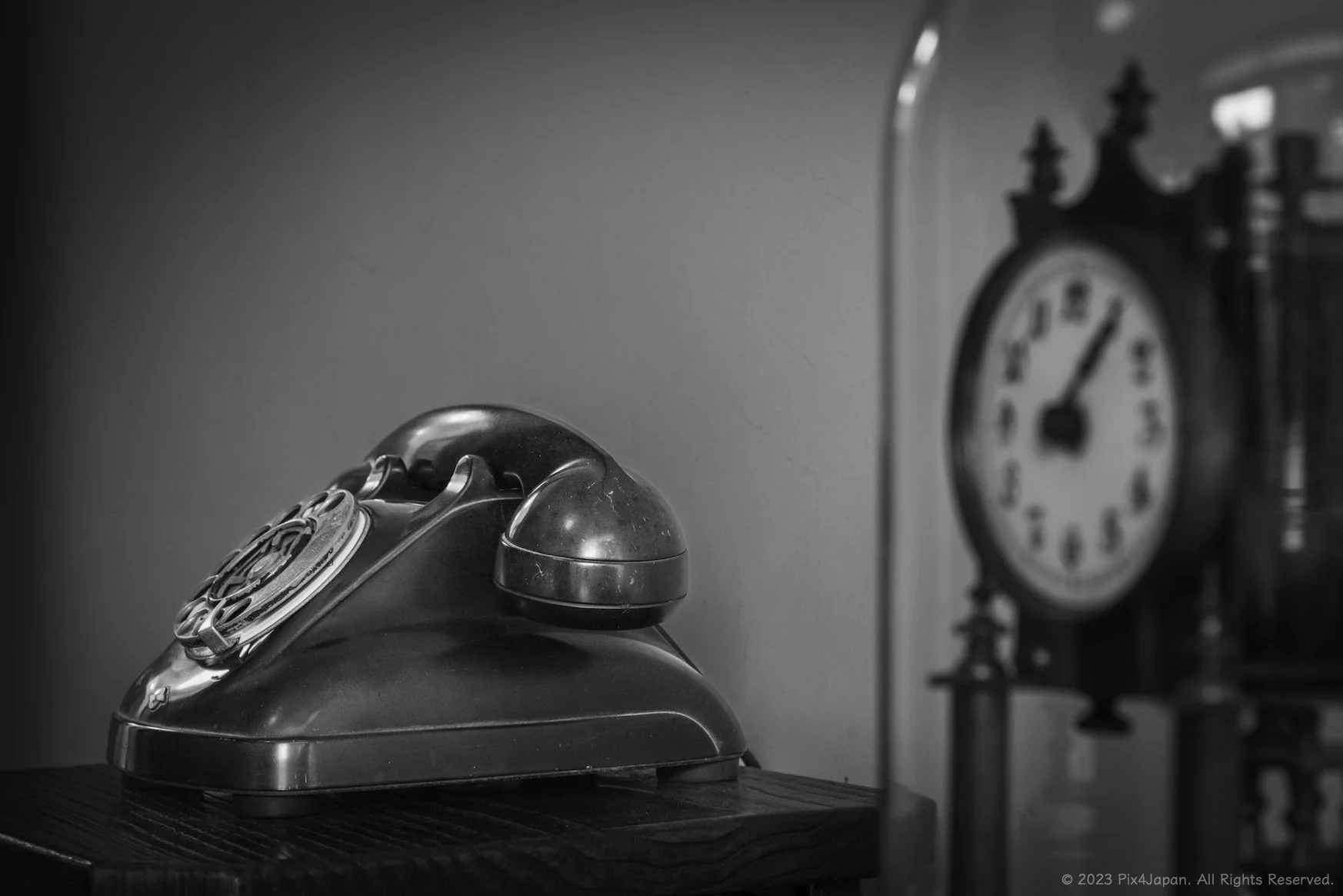 1950s NTT Model 4 Black Telephone — Pix4Japan